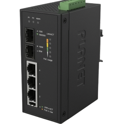 PLANET IGS-624HPT - Black